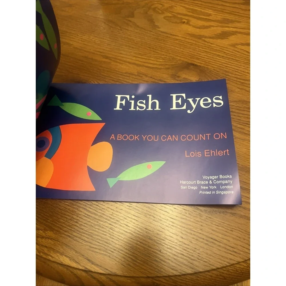 Vintage Lakeshore Fish Eyes Activity Kit LA677 Complete Lois Ehlert Math Center